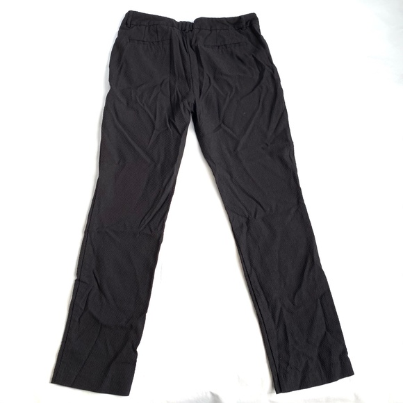 Dress pants ankle length black textured size 12 - Picture 2 of 6